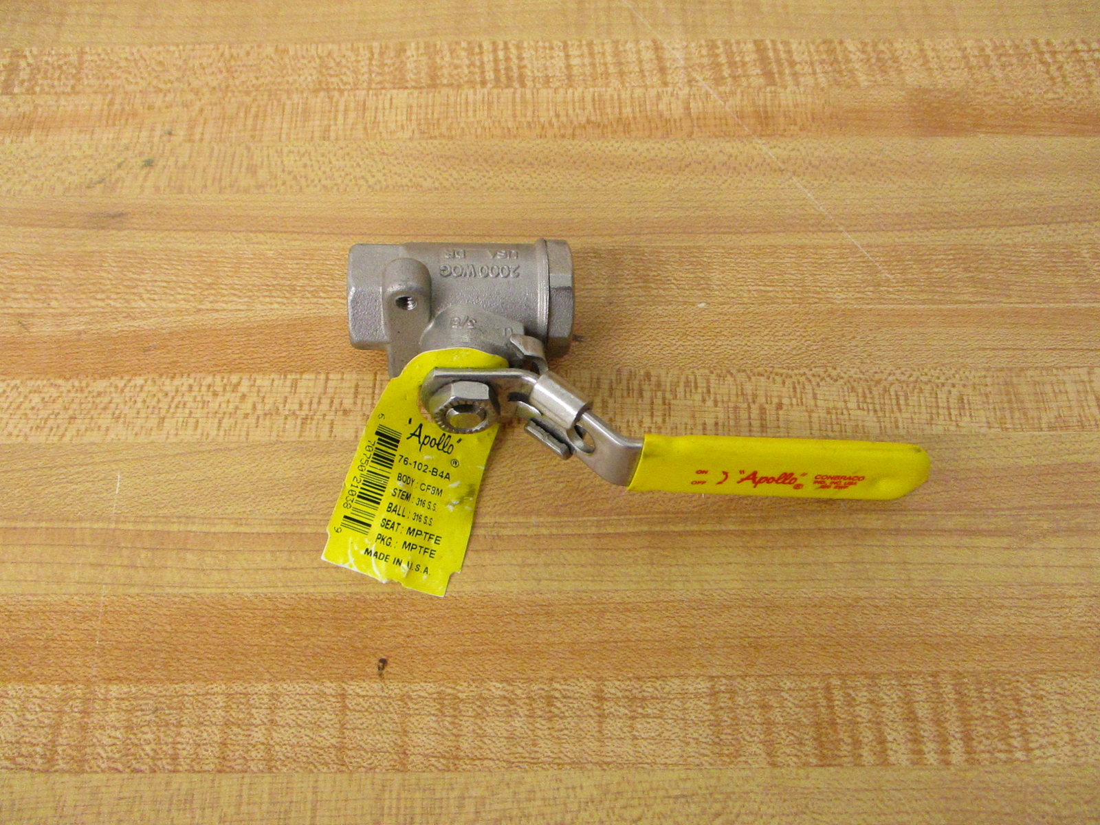 Apollo 76-105-B4A Shut Off Valve 76105B4A