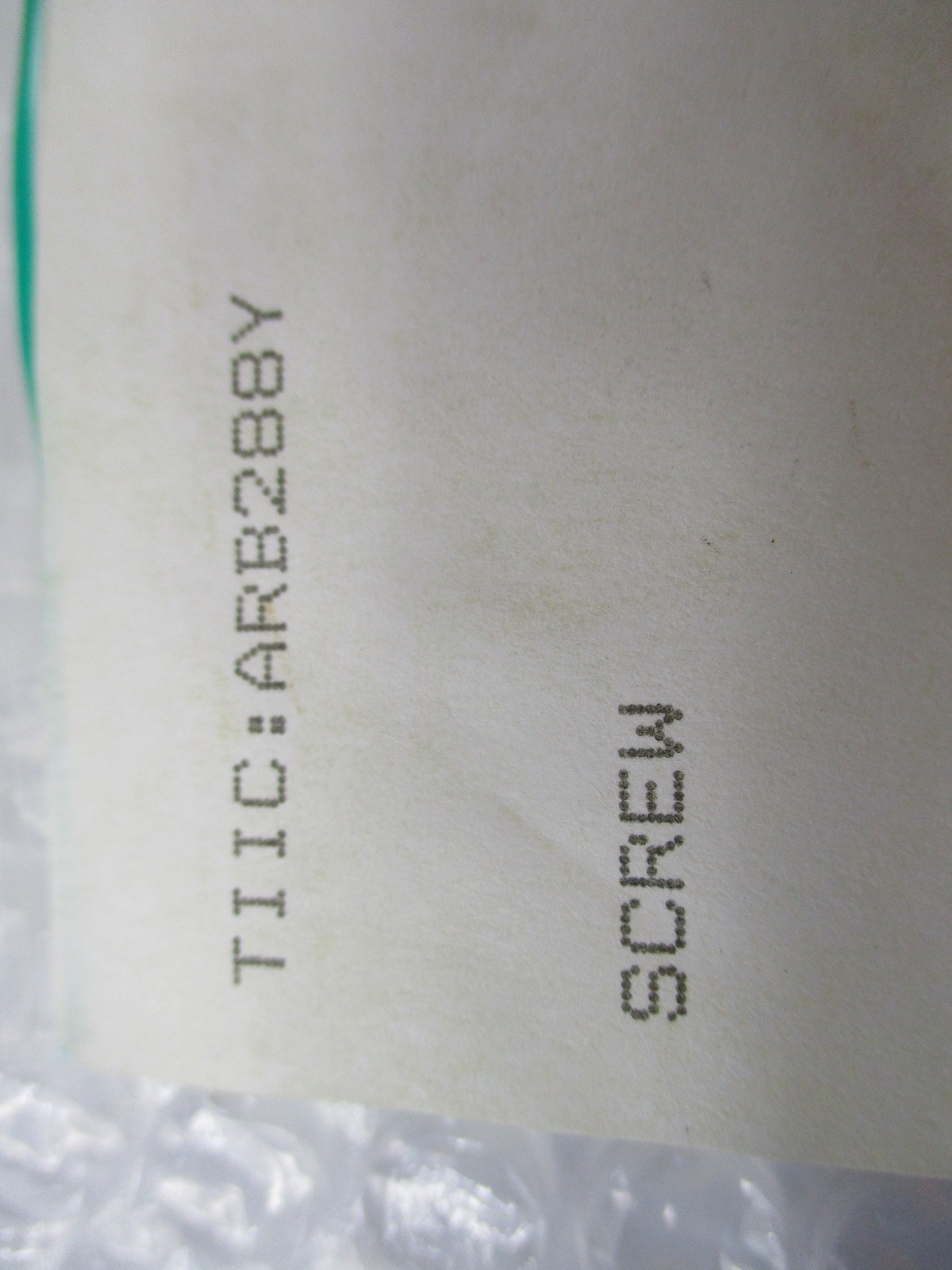 INDUSTRIAL SPARE ARB288Y SCREW NSNP
