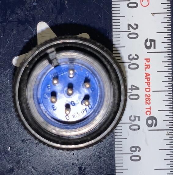 Amphenol Aerospace 97-3106A-16S-1P (621) 1 X Connector