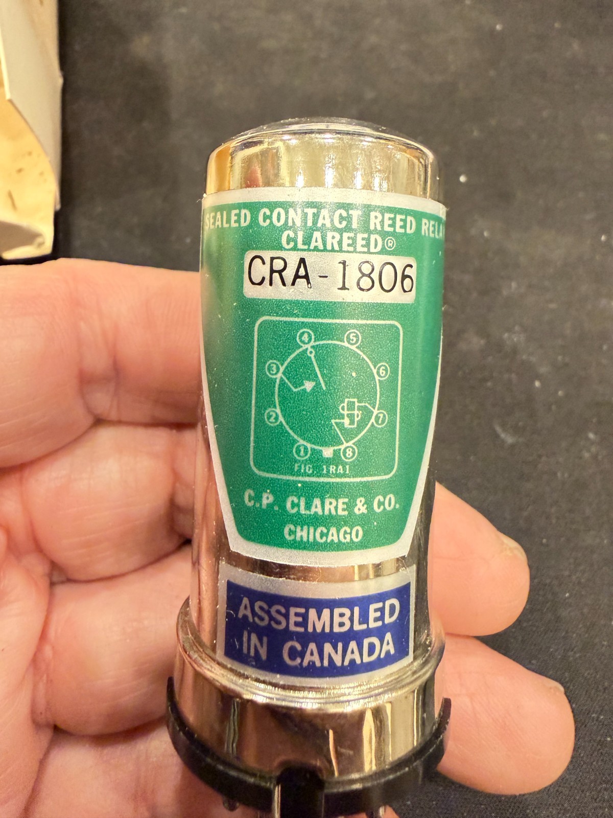 NOS C.P Clare CRA-1806 Reed Relay Military Surplus Clareed