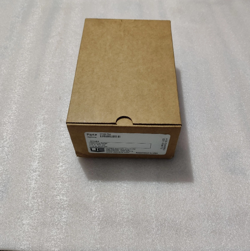 UNITED ELECTRIC H100-704 UE Controls Model H100 Pressure Switch Controls