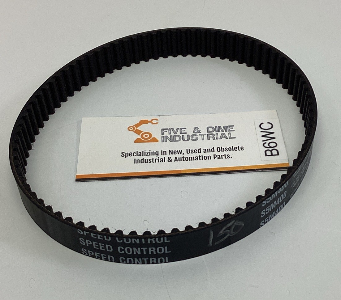 Speed Control 150-S5M-400 Synchronous Timing Belt 15mm x 400mm