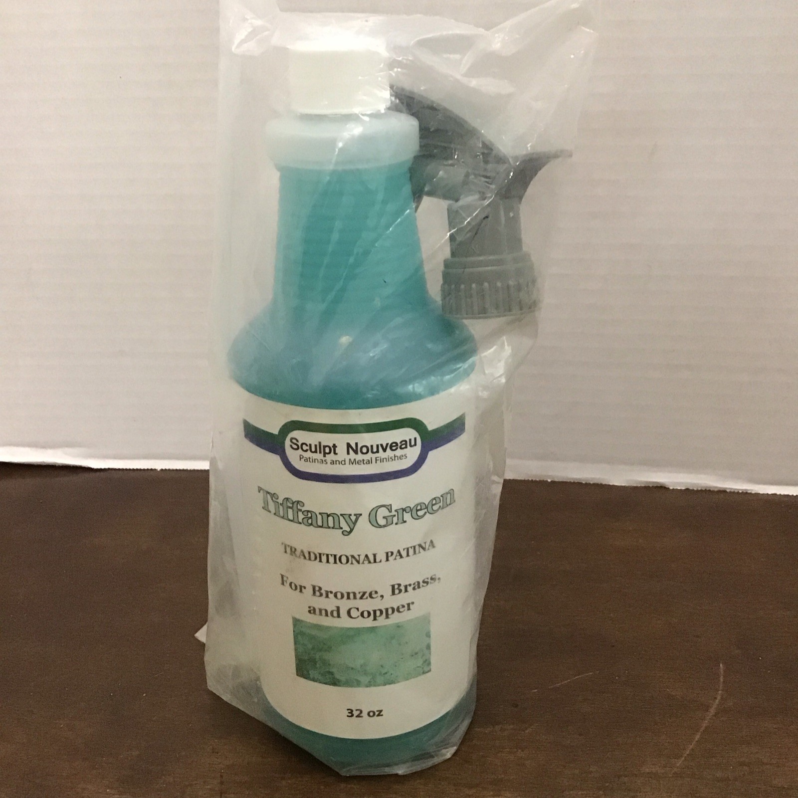 Sculpt Nouveau Traditional Patina Tiffany Green 32 Oz. For Bronze Brass Copper