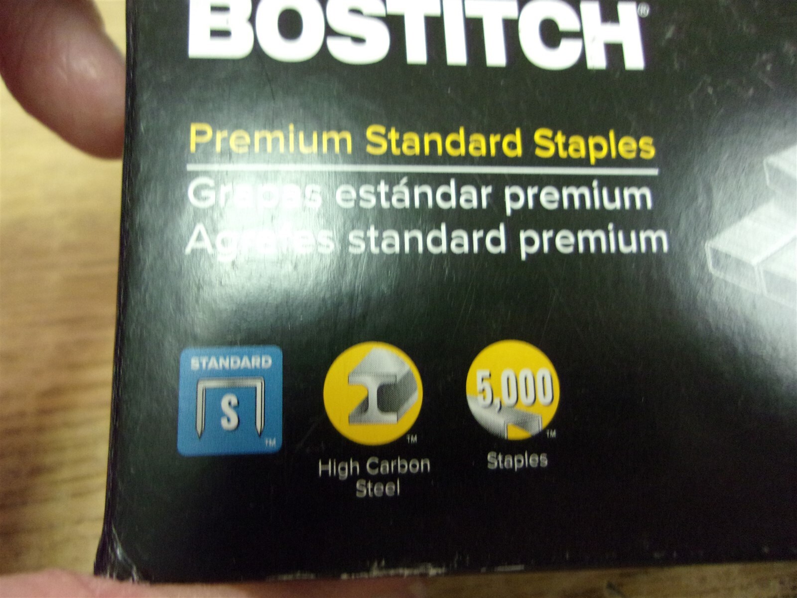 Bostitch SBS191/4CP-C Lot of 5 Boxes Premium Standard Staples 25000 total