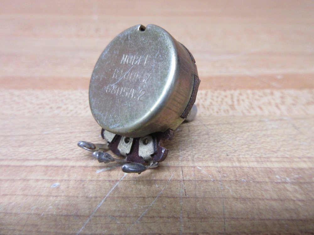 Noble B100K OHMS Potentiometer 6805A.2