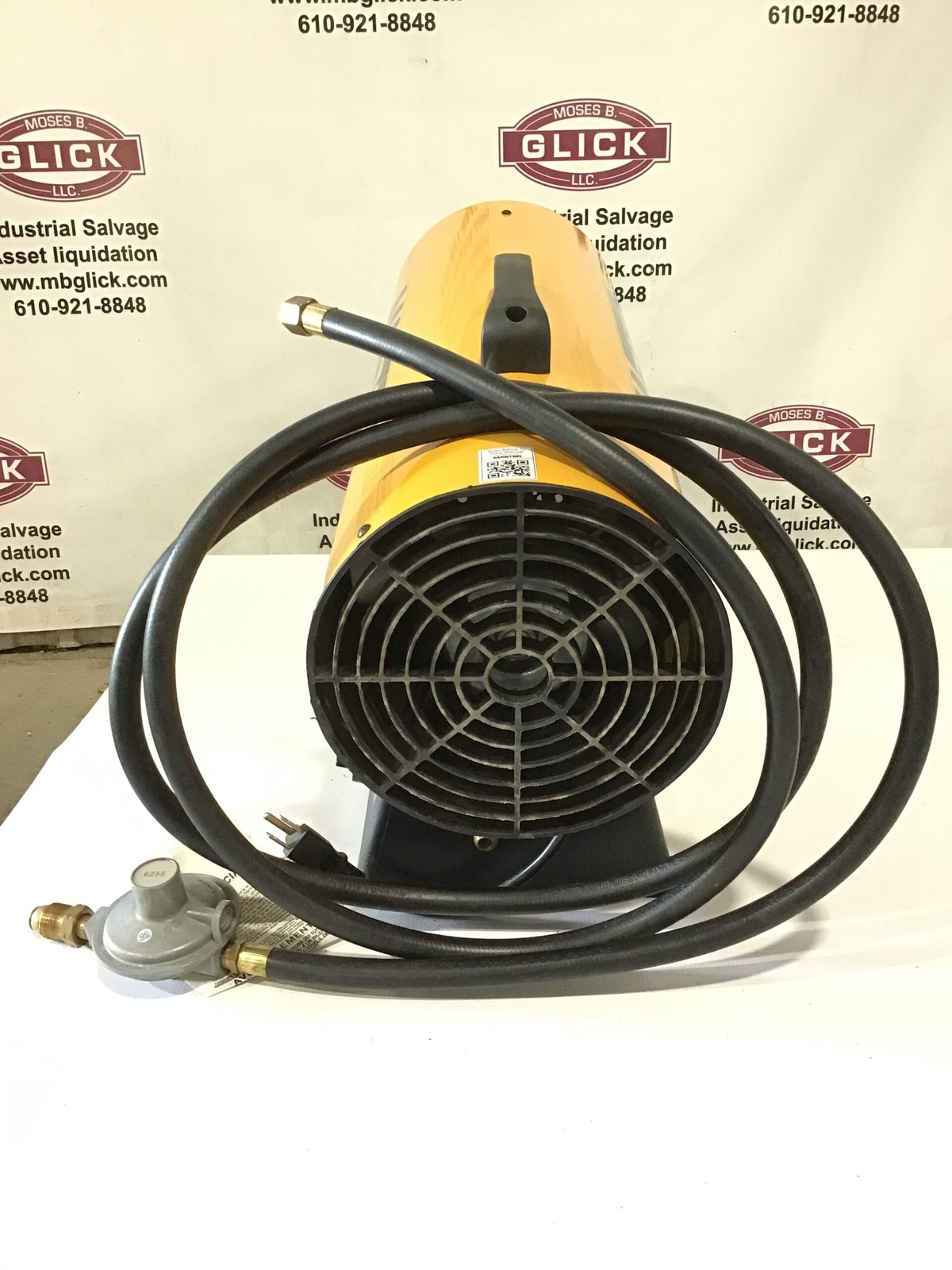 Master MH-125V-GFA Propane Forced Air Heater 125K BTU 34.5kPa 1PH 5PSIG 1.08Amp