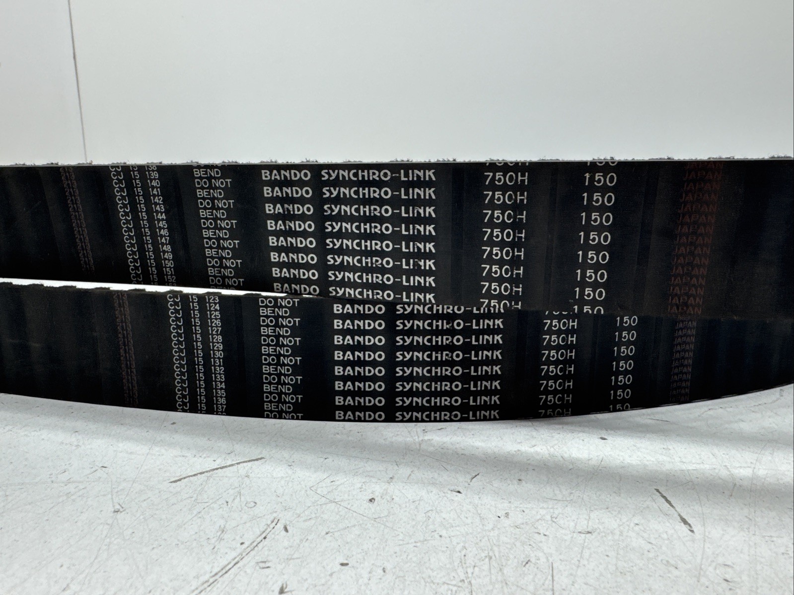 (Qty.2) Bando Synchro-link 750H150 , 750-H-150 , 750H-150 , Timing Belts