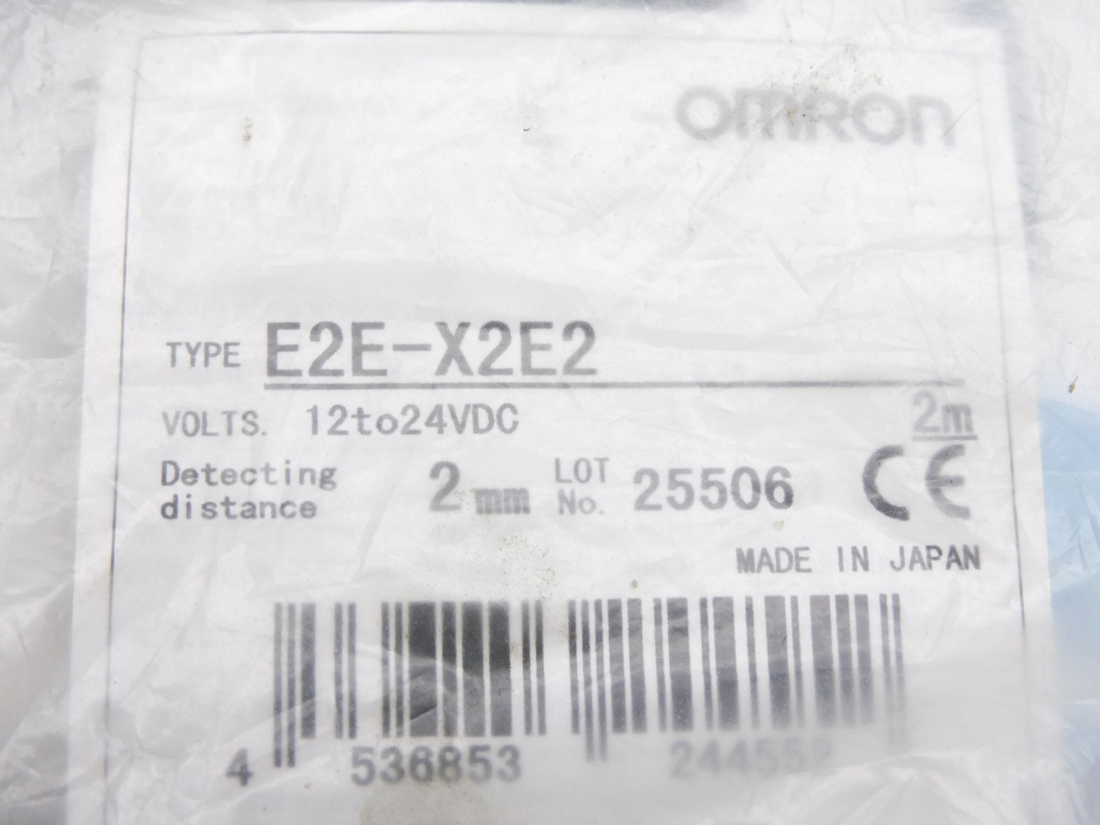 OMRON E2E-X2E2 12-24VDC NSMP