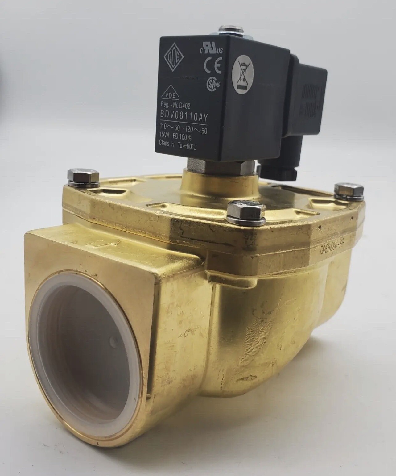 NEW GRANZOW VALVE H8B19-00V SOLENOID VALVE 1 1/2″ H8B1900Y M31HN8V-HF H8B19-00V