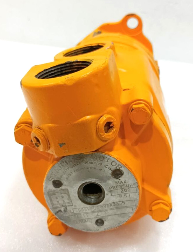 INGERSOLL RAND 50BMPDR-VSM3335 STARTING MOTOR 200 PSi MAX PRESSURE USED
