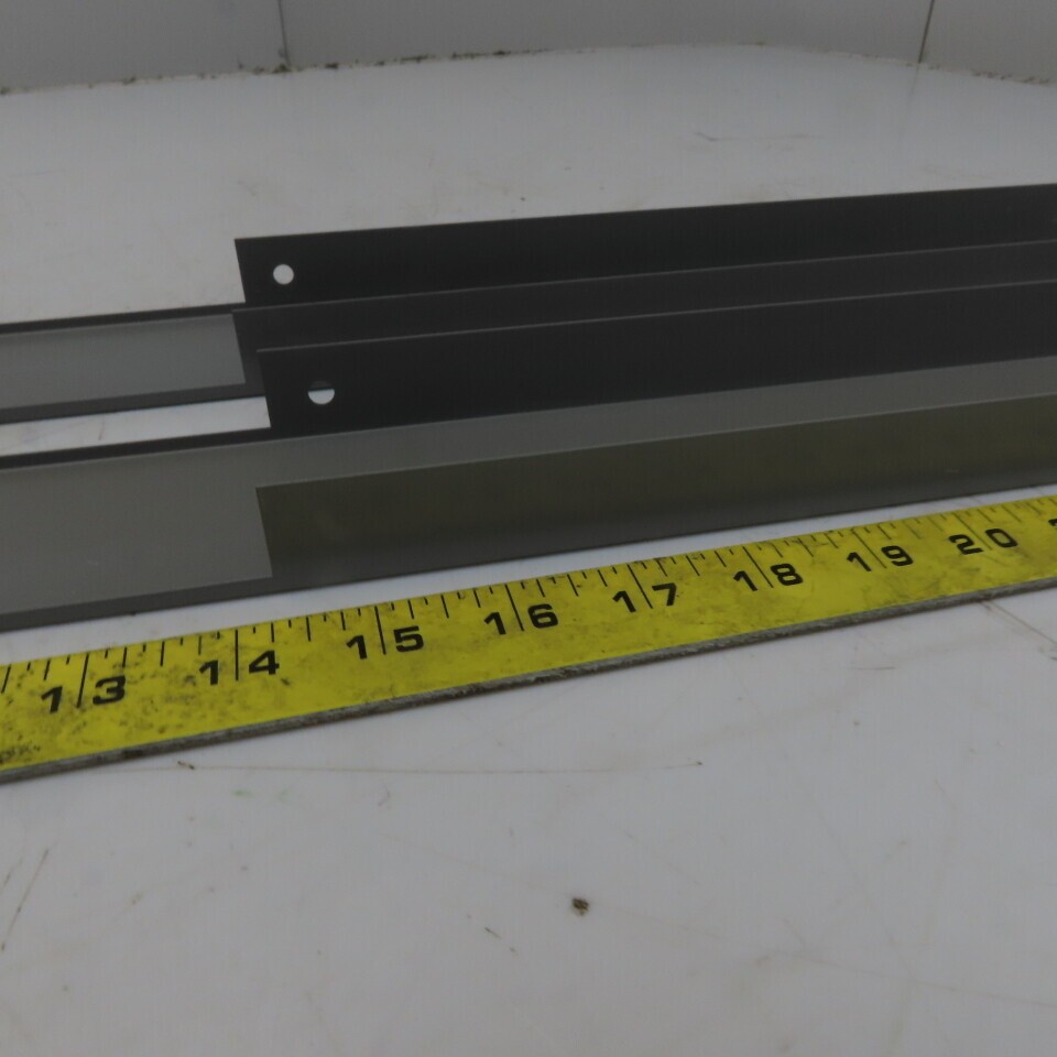 Stanley Vidmar 5-100-340-21 30″ Cabinet Metal Base Cover Gray Lot of 2