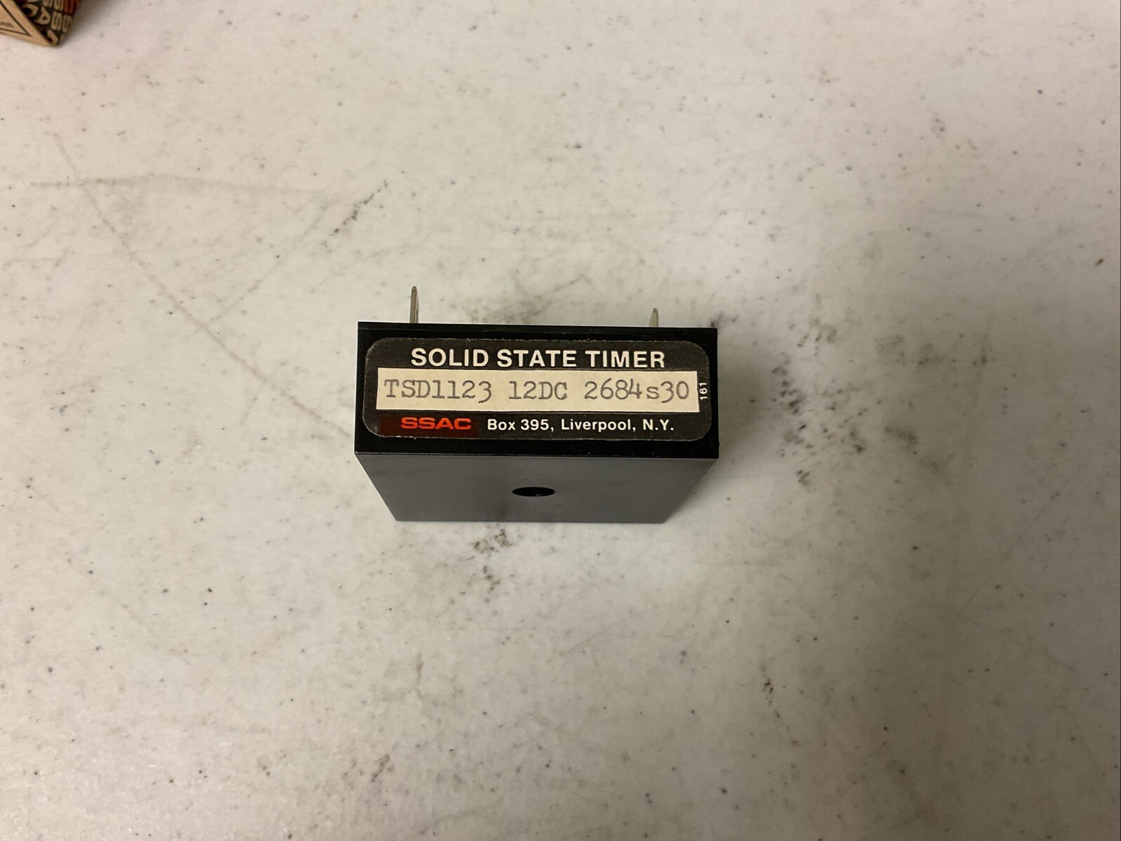 NEW, SSAC TSD1123 12DC 2684S30 SOLID STATE TIMER, 12VDC / 1 AMP, FREE SHIPPING