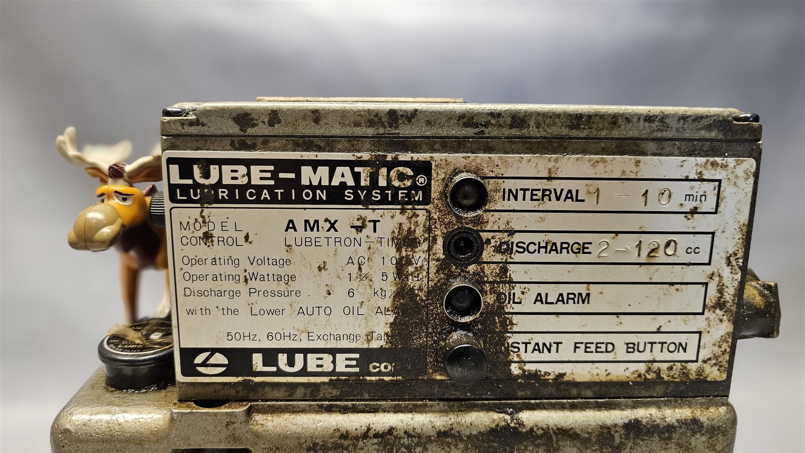 Lube-Matic AMX-T Lubetron Timer 1-10 min 2-120cc