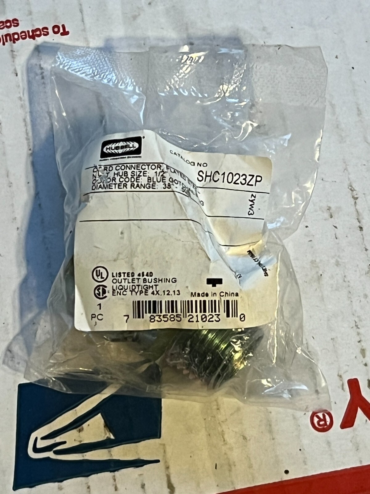 hubbell shc1023zp nos