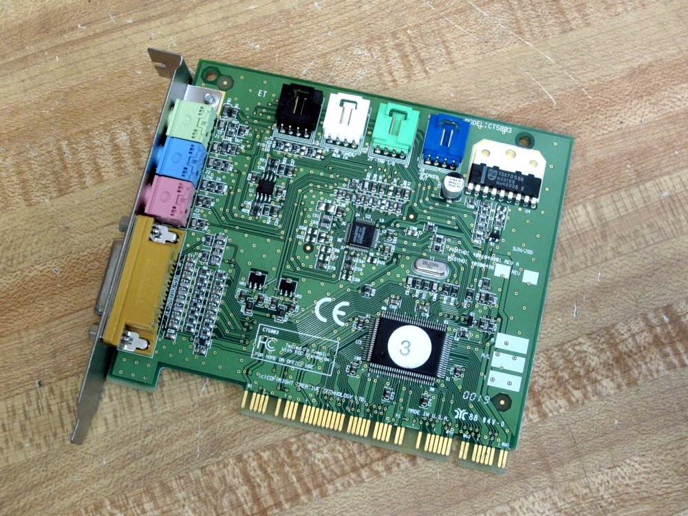 Creative Labs 4001049801 Audio PCI Card CT5803
