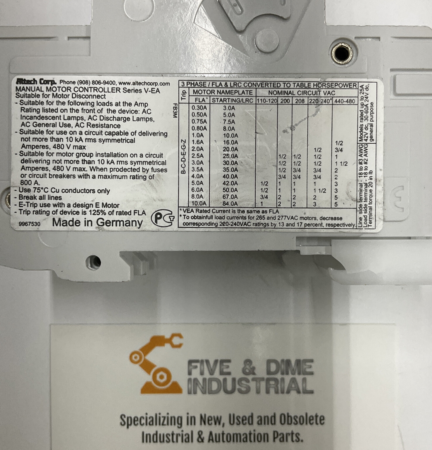 ABL Sursum 2E5UM Circuit Breaker 5 Amps