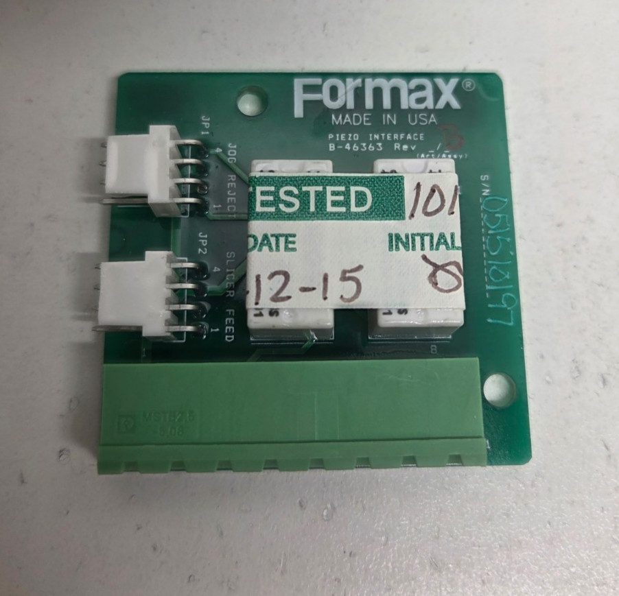 NEW NO BOX! FORMAX PIEZO INTERFACE BOARD B-46363