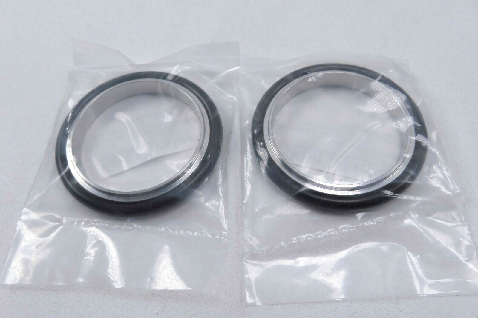 Lot of 2 Kurt J Lesker QF50-200-SRB Centering Ring (New)