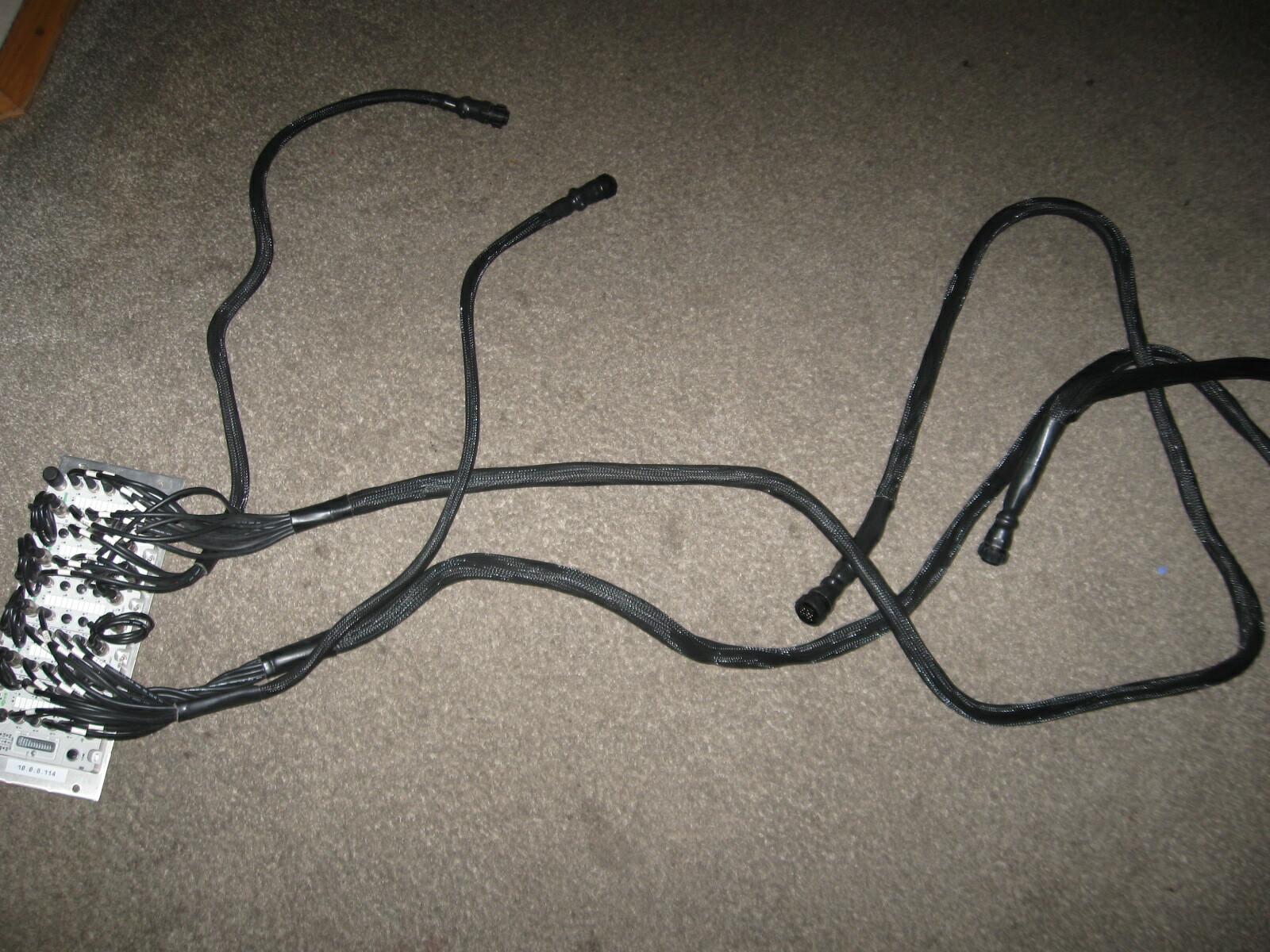 LOT of WAGO Speedway Digital Long CABLES Coupler Connectors 767-5801 / 767-2301