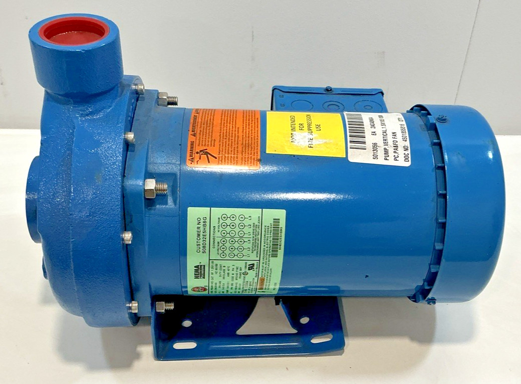 Goulds Centrifugal Pump – 3MC1G9C2 – 2HP, 3450RPM, 3PH, 56Y Frm, 230V -Brand NEW