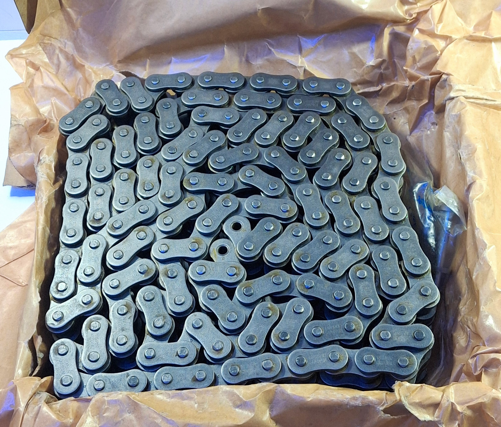1 NEW HKK 60H-2R CHAIN 10 FT HEAVY SERIES 160 LINKS NIB ***MAKE OFFER***
