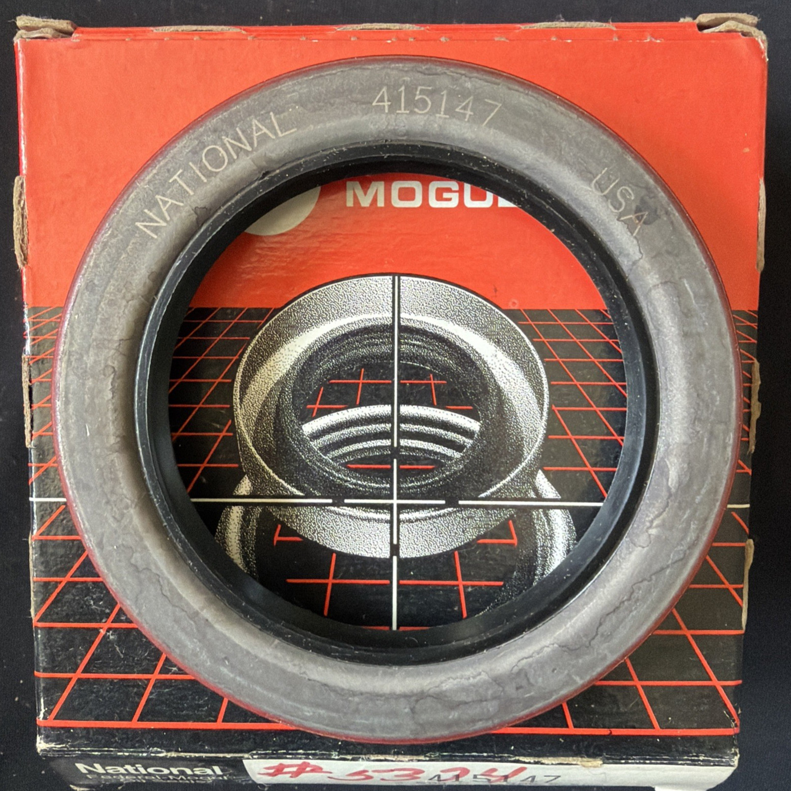 Federal Mogul 415147 National Oil Seals 2.500×3.500×0.500 NOS Lot Of 2