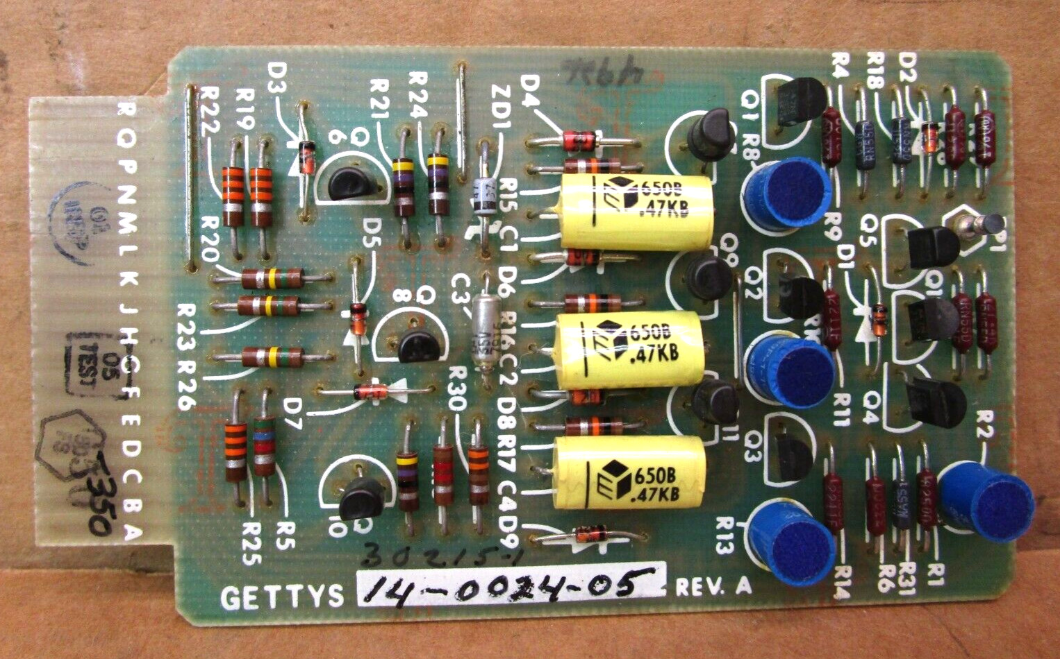 Gettys 14-0024-05 14-0024-103 Circuit Board 51313LR