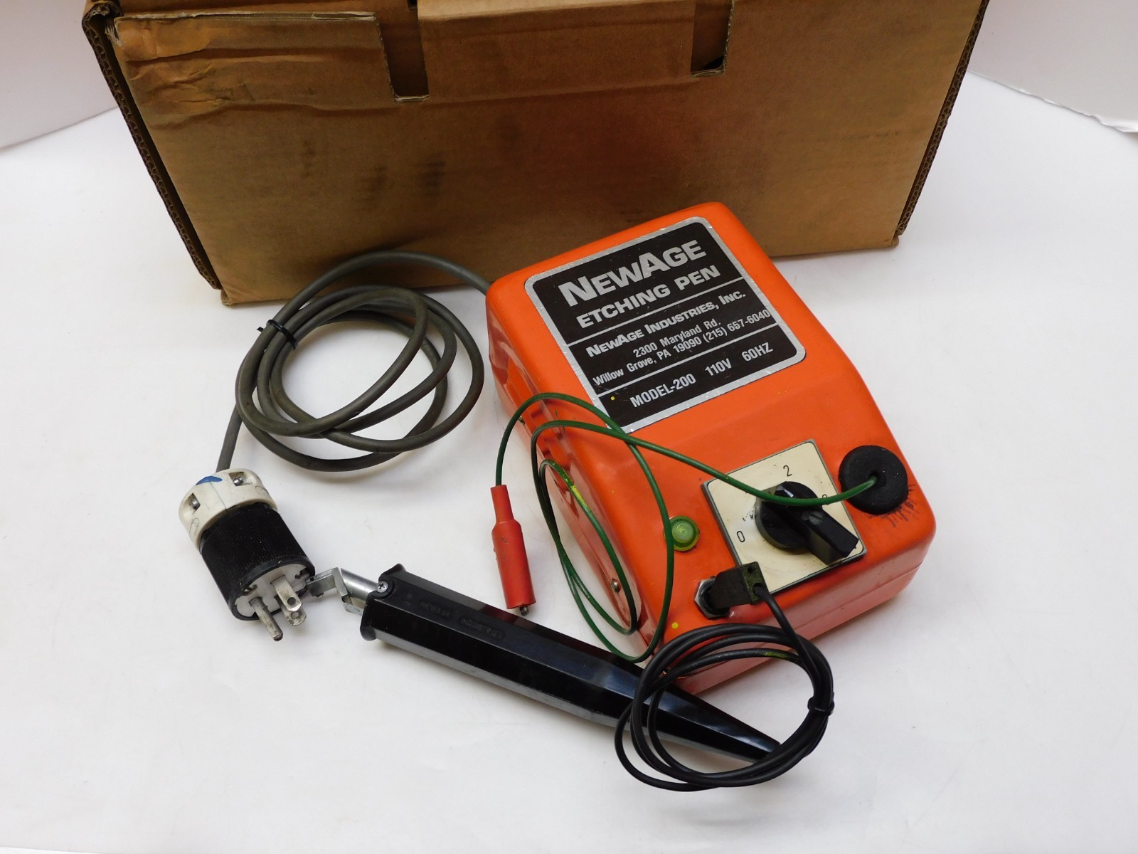 NewAge KT-41 Electric Arc Etching Pen Model-200 110v 60Hz