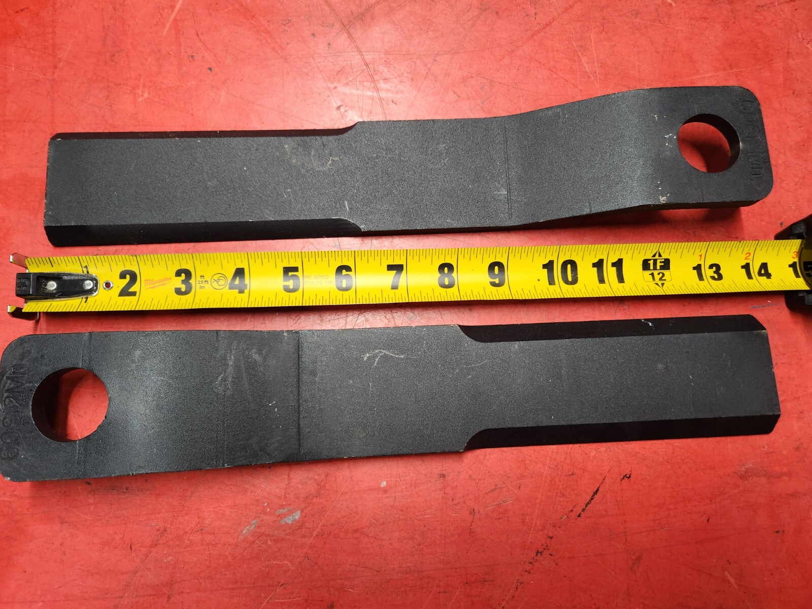 (Pack of 2) AGROTK 60Si2Mn Replacement Skid Steer Brush Cutting Blades New
