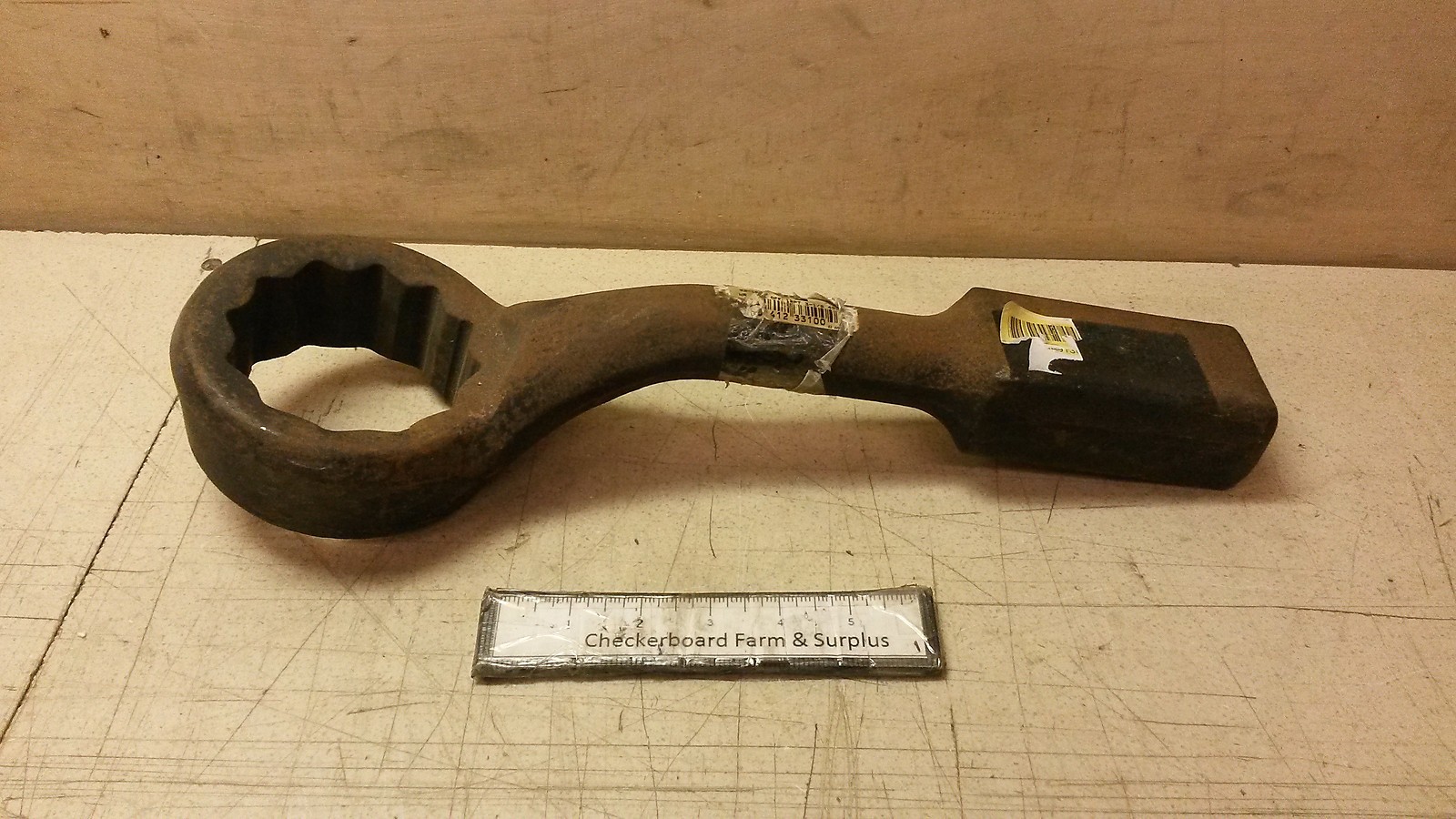 NOS Armstrong 33-100 3-1/8″ Offset Striking Hammer Wrench 12-Pt 3.125″