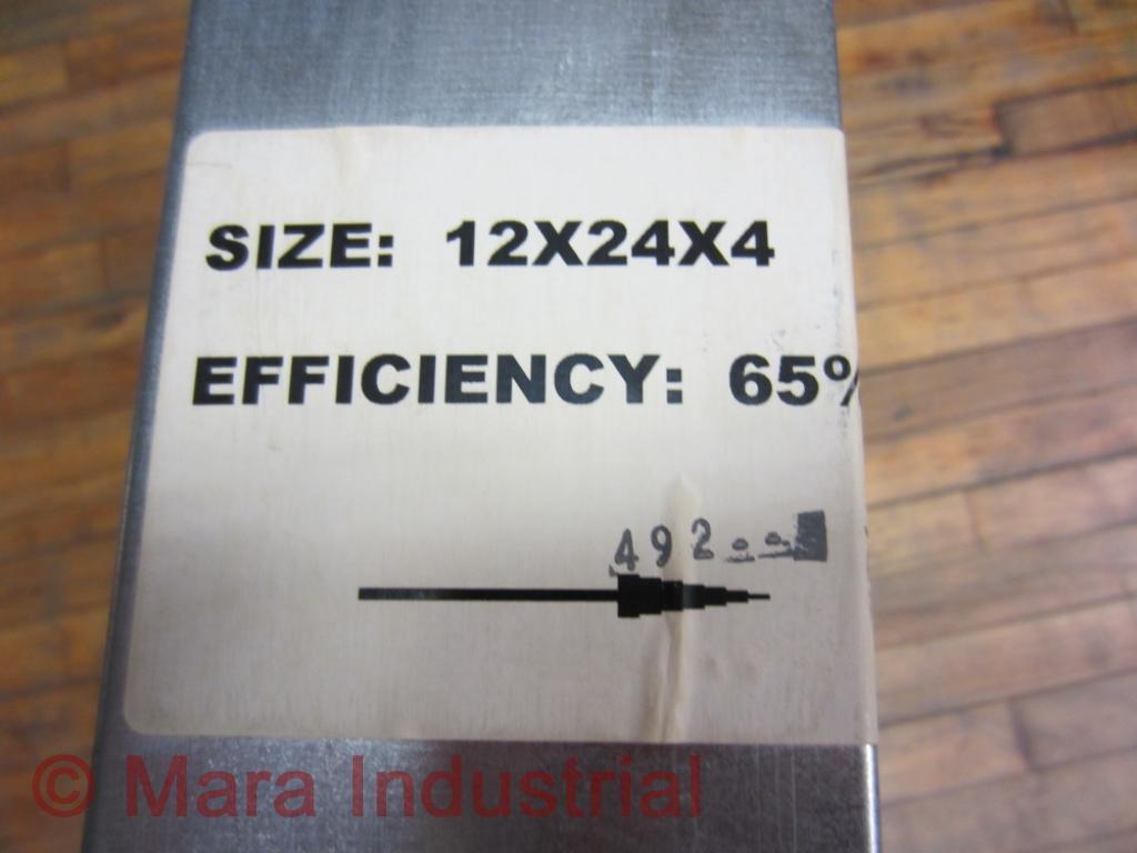 Part 12X24X4 Pleated Air Filters 4lb Cartridge