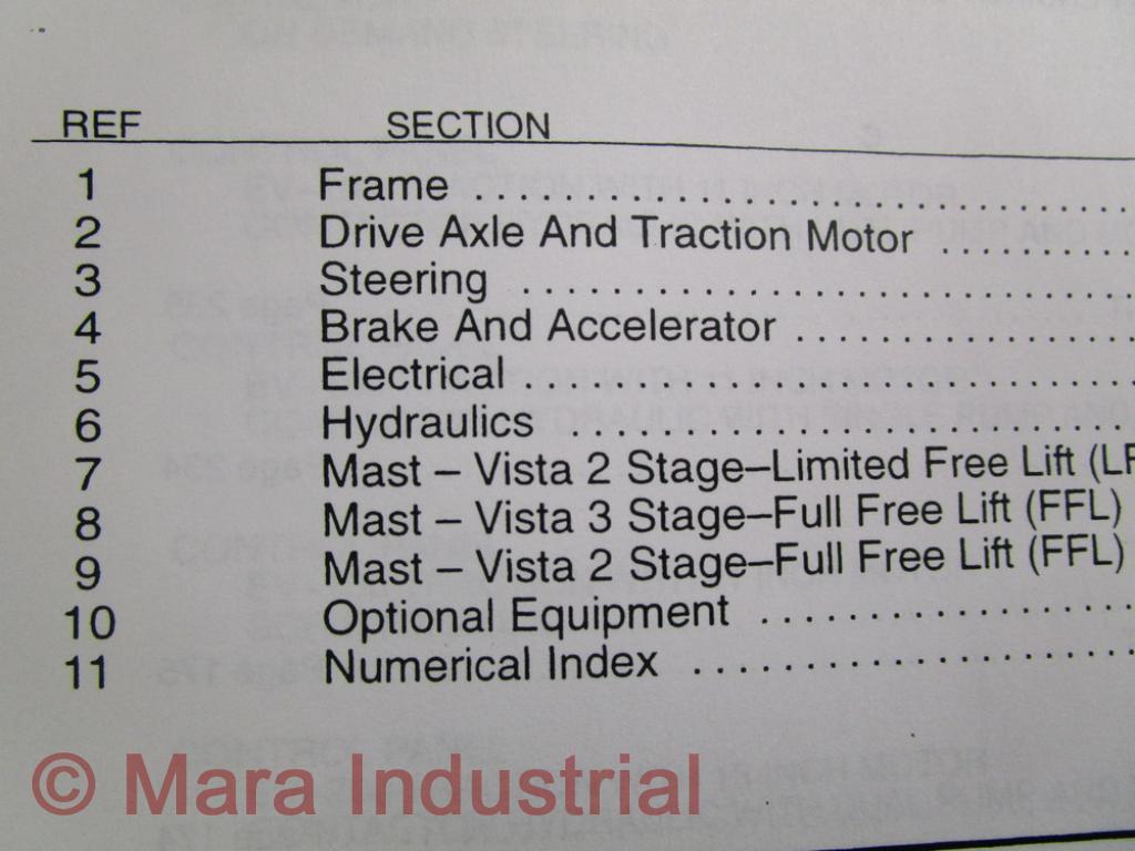 Hyster 852410 Parts Manual For E70-80-100-120XL Hy-852410
