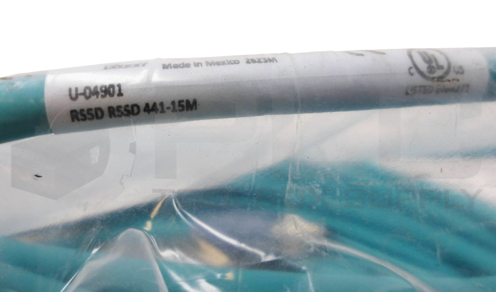 SEALED NEW TURCK RSSD RSSD 441-15M DOUBLE ENDED CORDSET 15M U-04901