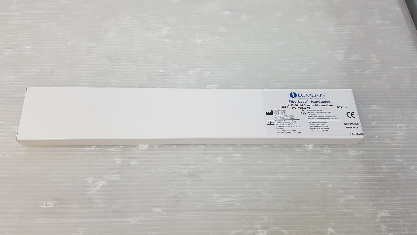 Lumenis FiberLase Handpiece; HP-M 140mm Malleable AC-1083940 ; LB-1084290