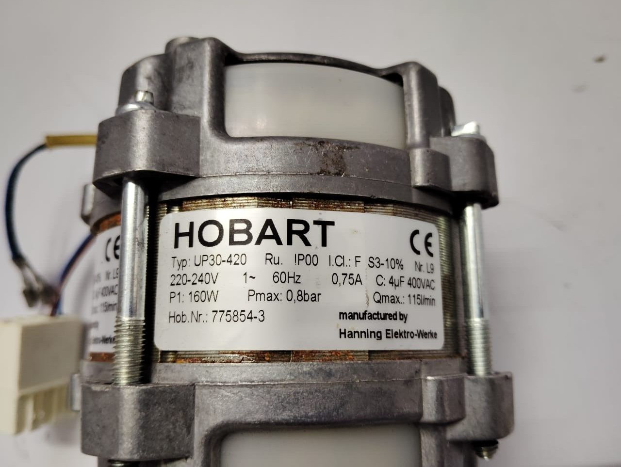 HOBART UP30-420 Hanning Drain Pump