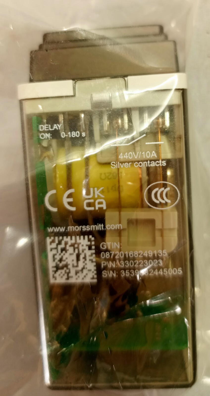 Lot Of 3 Mors Smitt TDB4-U207N-Lr 0-180s 36V