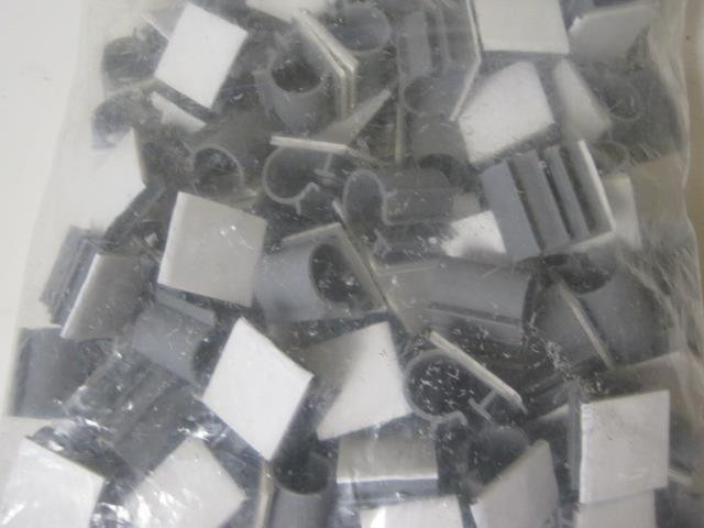 NEW PACK OF 100 SPC TECHNOLOGY PRO POWER ALC-4 KWIK KLIP GREY CABLE FASTENER