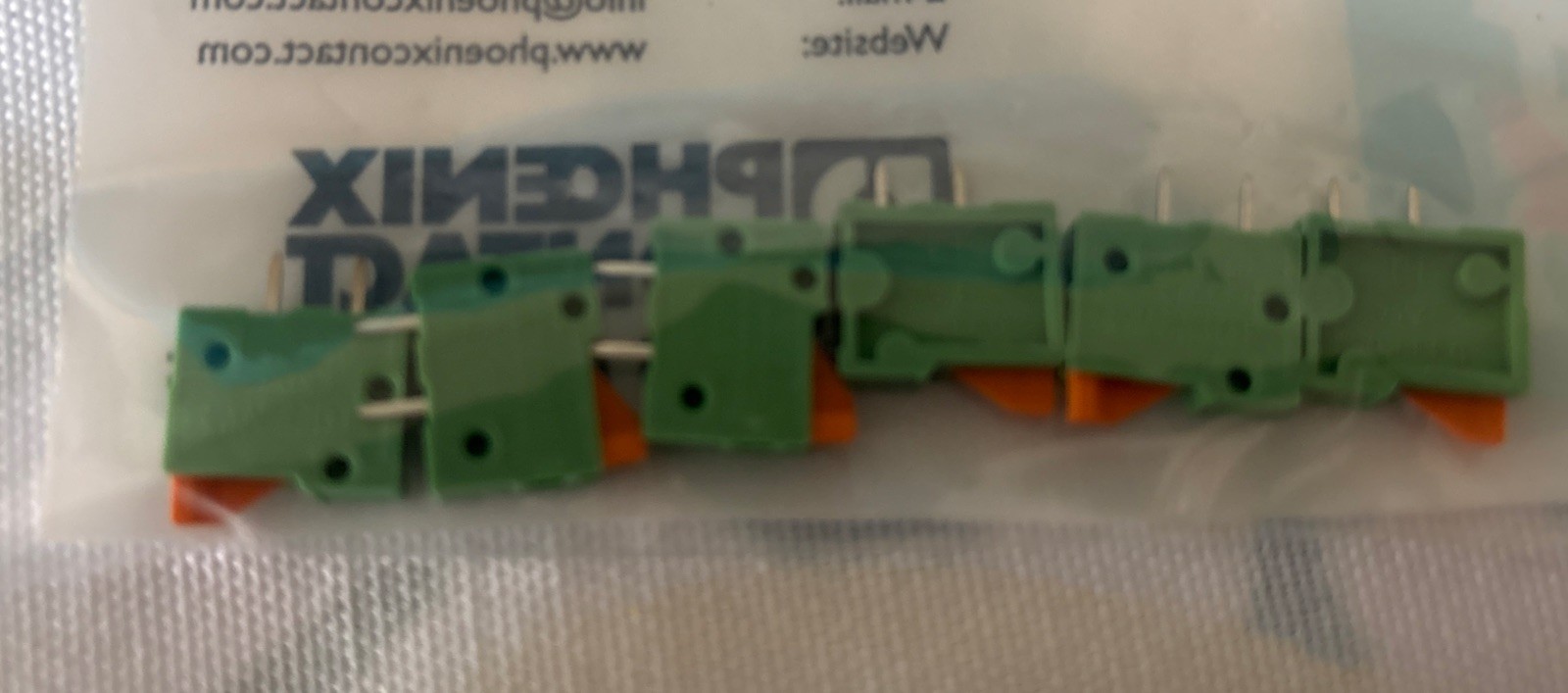 PHOENIX CONTACT 1791868 Qty of 6 – 1 Position Wire to Board Terminal B