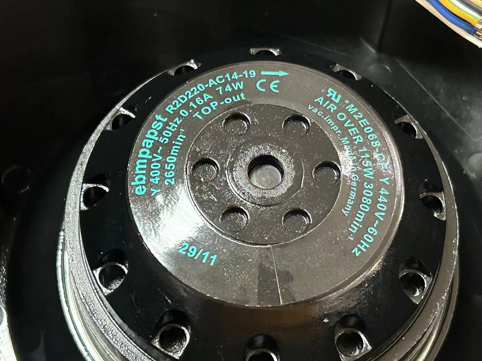 For R2D220-AC14-19 Fan R2D220AC1419