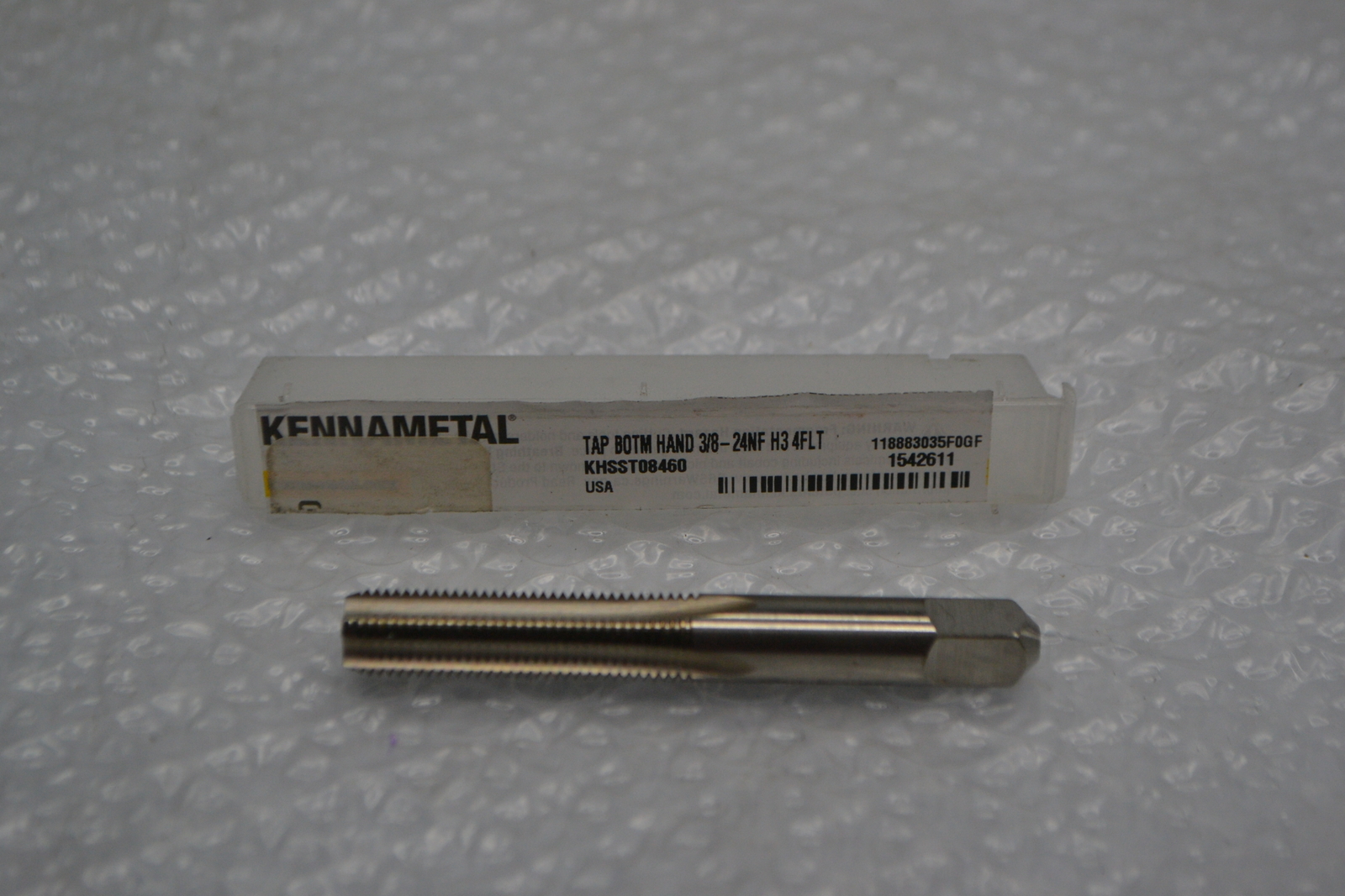 KENNAMETAL KHSST08460 3/8-24NF-H3-4FLT BOTTOM TAP NSMP