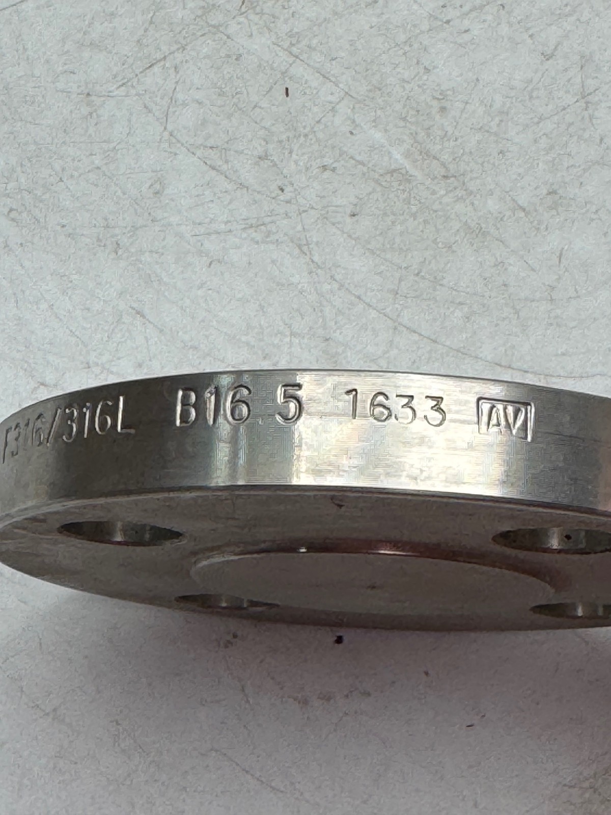 Stainless Steel Blind Flange 1 150# ANSI B16.5 F316/316L AS A182 4-Bolt Round