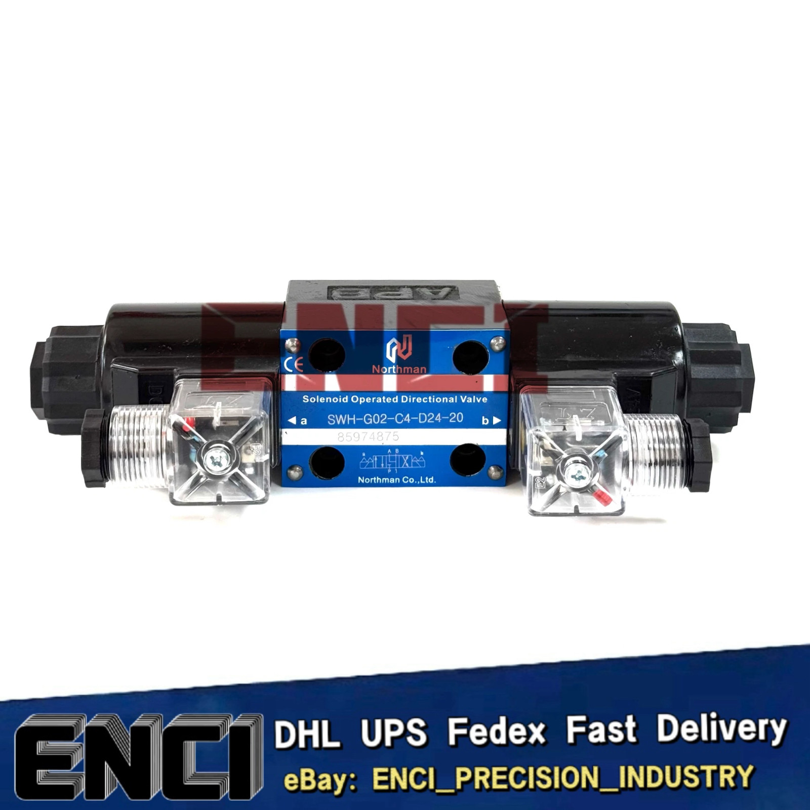 SWH-G02-C4-D24-20 Northman Hydraulic Solenoid Valve