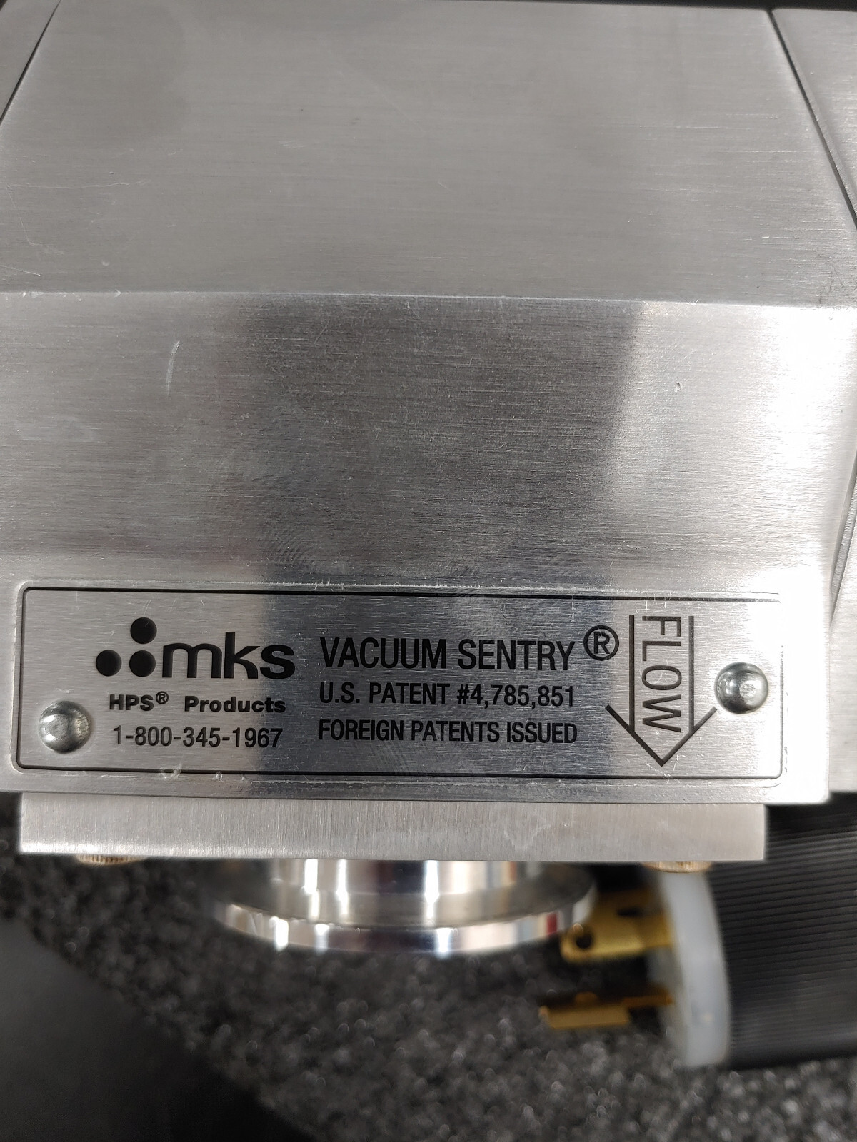 MKS HPS 145-0040K-220V/50-60 145 Vacuum Sentry Safety Isolation Valve