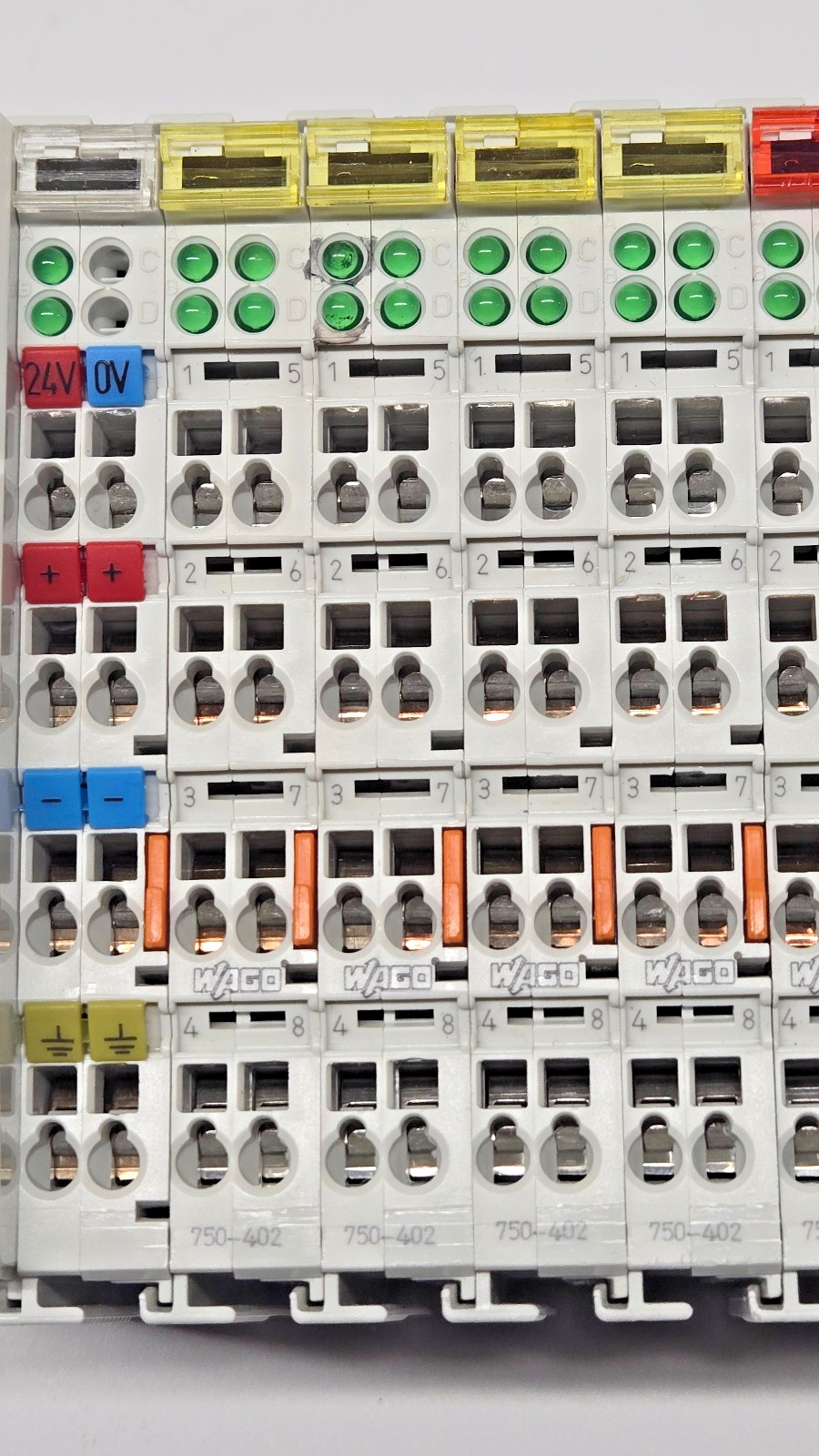 Wago I/O System 750-337, 750-402, 750-504, 750-650, 750-467, 750-550, 750-600