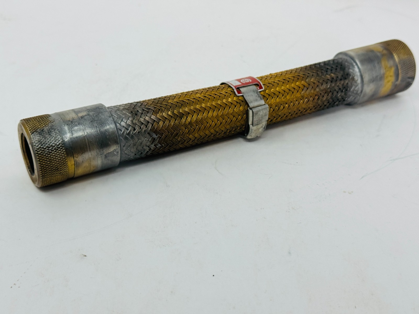 Killark ECF-16 Bronze Flexible Conduit Fitting Coupling ​1/2″ x 6″ Used