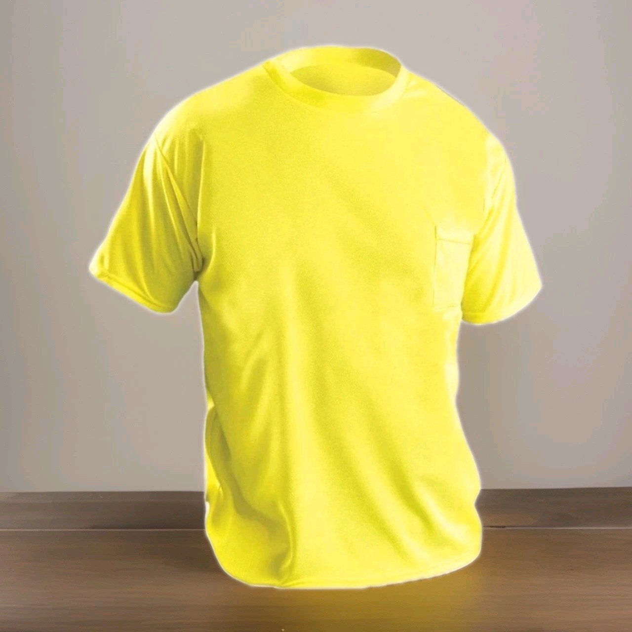OccuNomix Hi Vis Yellow Safety T Shirt 2XL LUX XSSPB Y2X Workwear