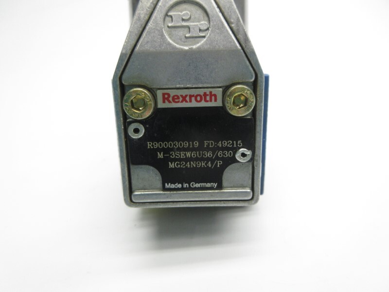 REXROTH M-3SEW6U36/630MG24N9K4/P R900030919 24VDC UNMP