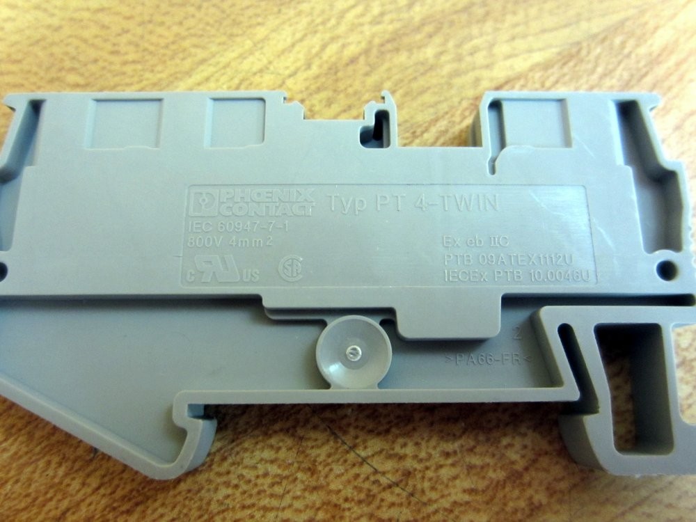 Phoenix Contact PT4-TWIN Terminal Block PT4TWIN 3211771 (Pack of 28)