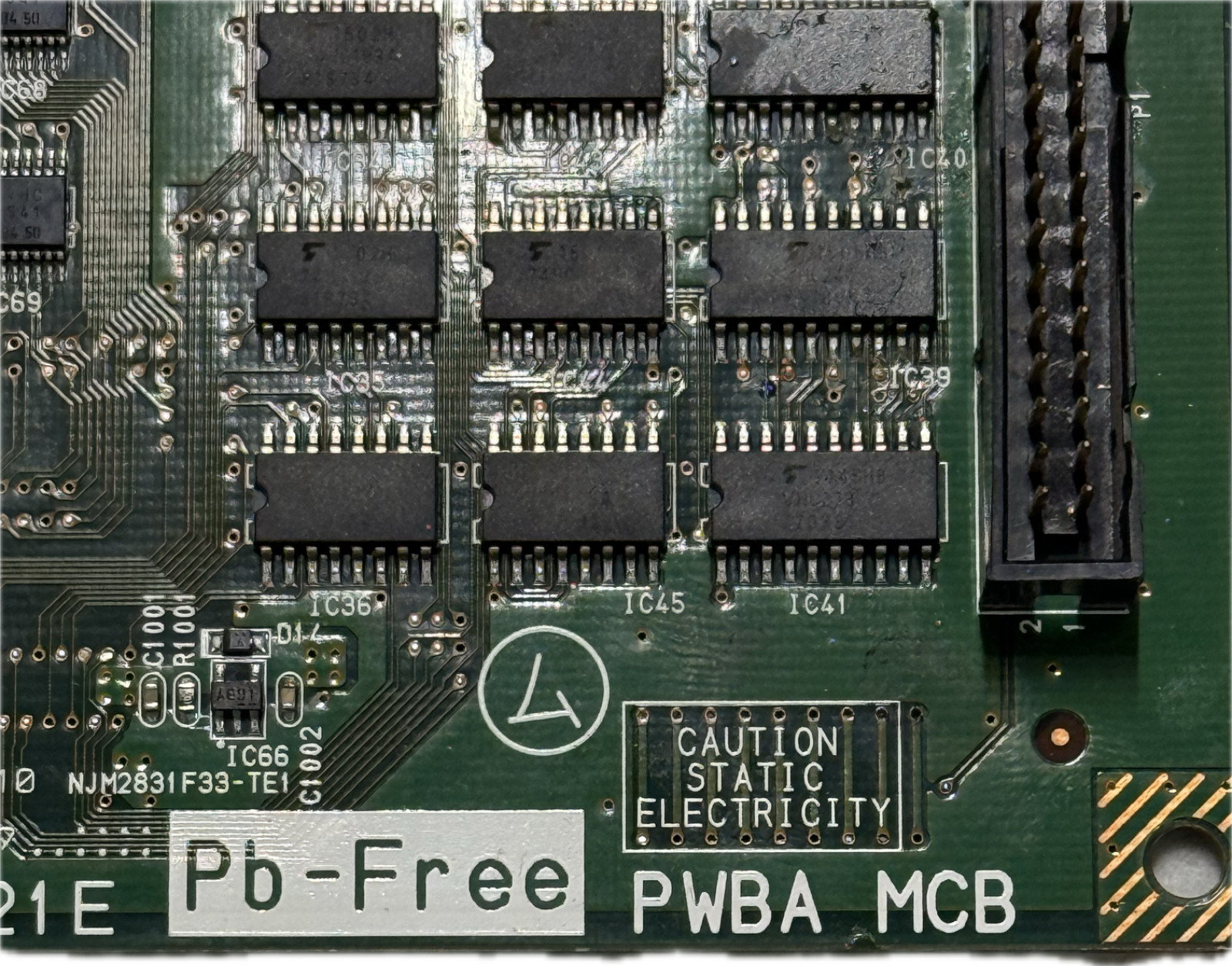 STRATASYS BRD-02022_B PWB MCB 8545P08721E PB-FREE PBWA MCB MOTION CONTROL BOARD
