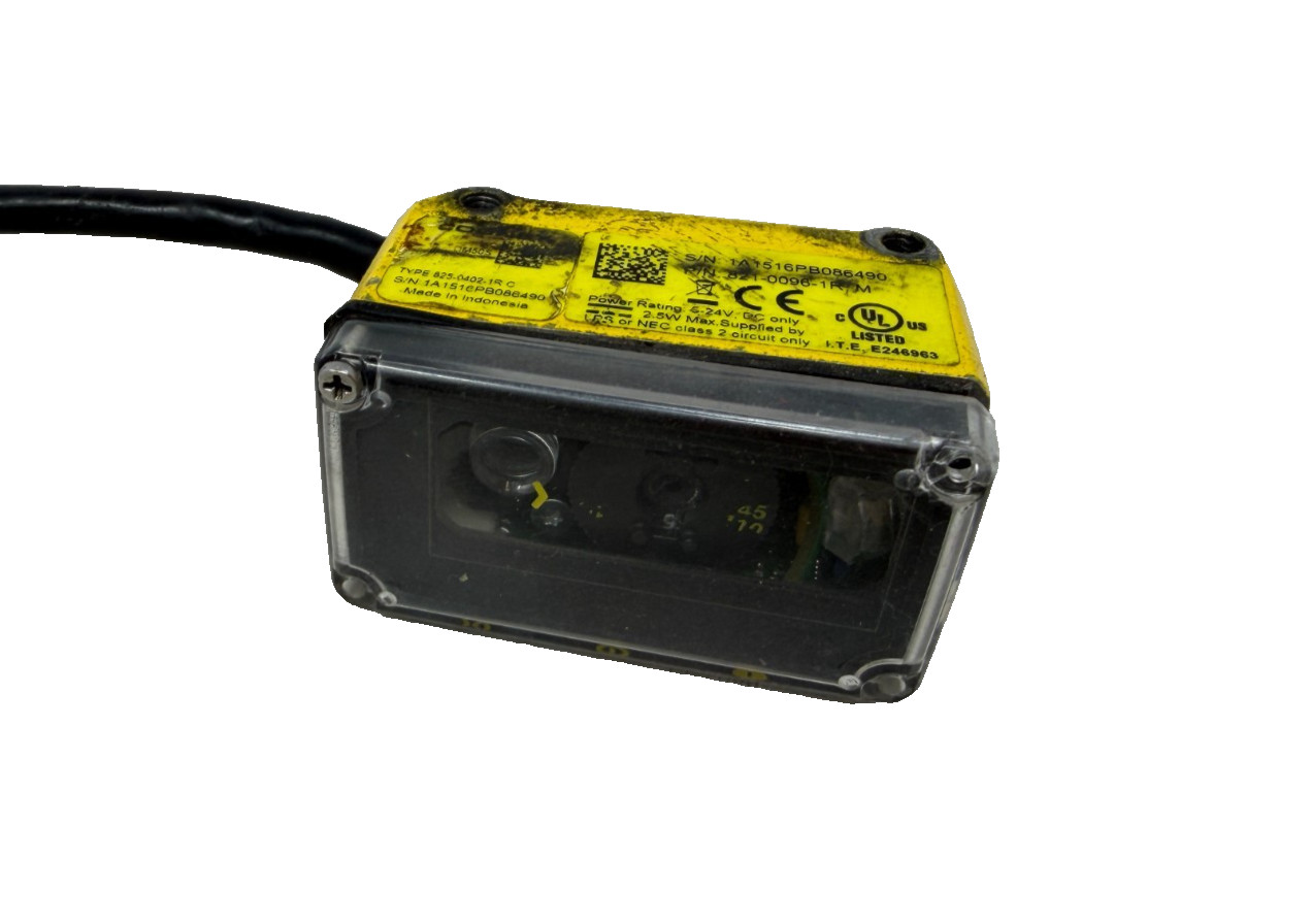 Cognex DM50S Barcode Scanner 825-0402-1R / 821-0096-1R *Missing Screws*